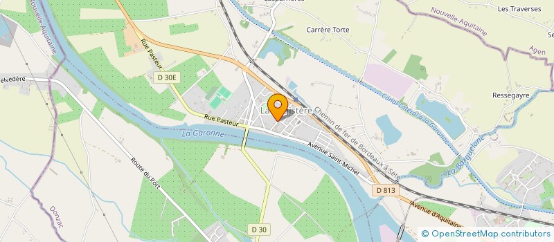 localisation de l'entreprise MONSIEUR DAVID LESCOUT à GOUDOURVILLE