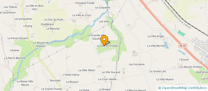 localisation de l'entreprise MONSIEUR DAVID LESNE à LAMBALLE-ARMOR