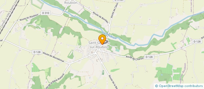 localisation de l'entreprise MONSIEUR DAVID LESPECT à SAINT-GERVAIS-SUR-ROUBION