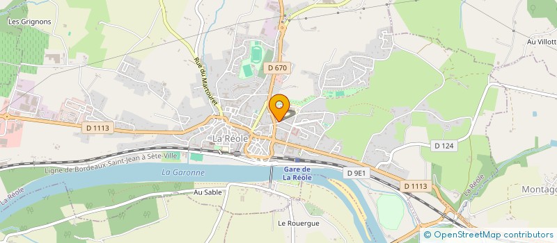 localisation de l'entreprise MONSIEUR DAVID LESPES  LA REOLE