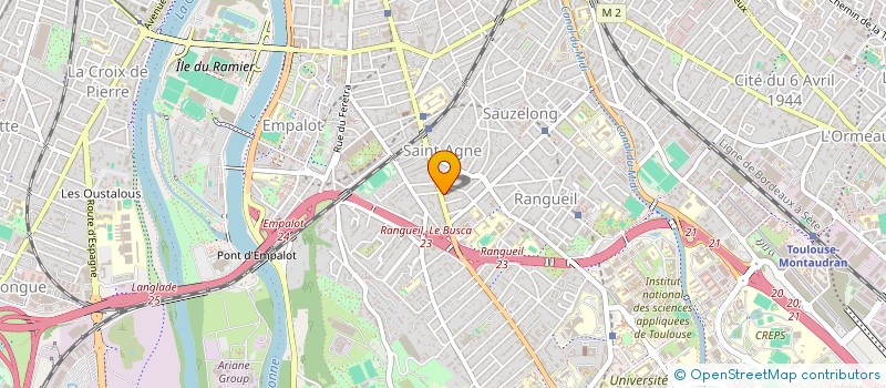 localisation de l'entreprise MONSIEUR DAVID LESTER à TOULOUSE