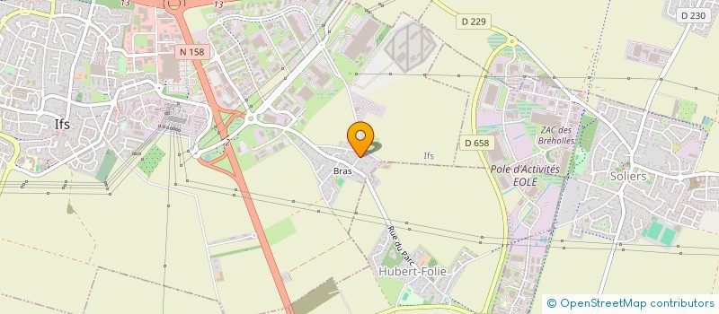 localisation de l'entreprise MONSIEUR DAVID LETANNEUR  IFS