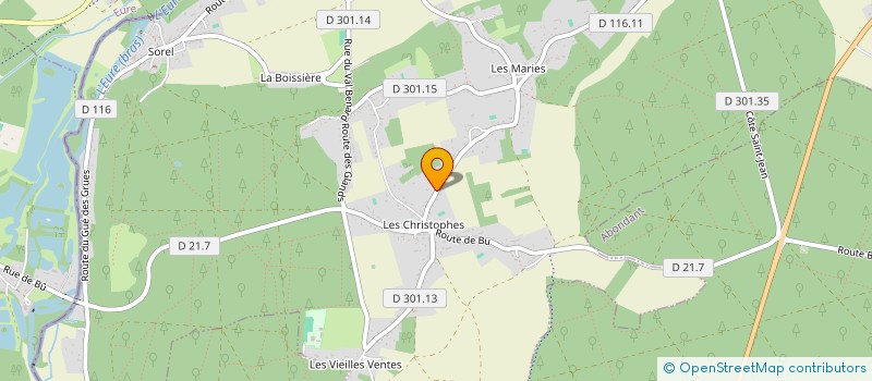 localisation de l'entreprise MONSIEUR DAVID LEUCHART à SOREL-MOUSSEL