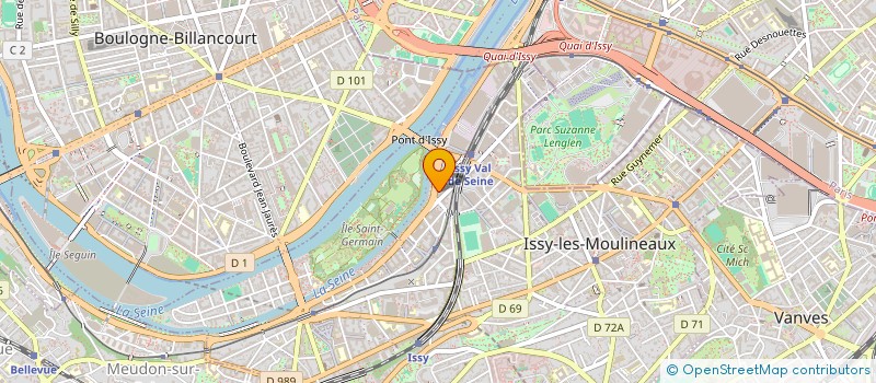 localisation de l'entreprise MONSIEUR DAVID LEURION à ISSY-LES-MOULINEAUX