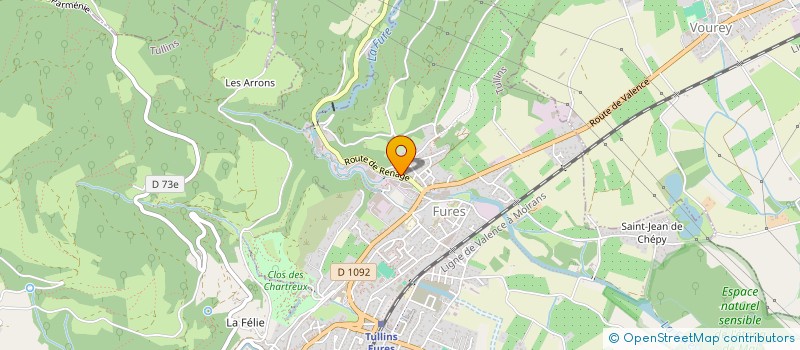 localisation de l'entreprise MONSIEUR DAVID LEVENKRON  TULLINS