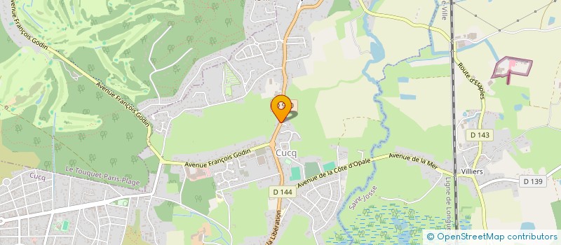 localisation de l'entreprise MONSIEUR DAVID LEVEQUE à CUCQ