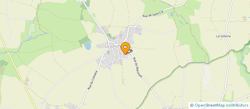 localisation de l'entreprise MONSIEUR DAVID LEVY  LA JONCHERE