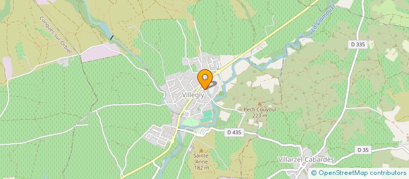 localisation de l'entreprise MONSIEUR DAVID LEVY  CARCASSONNE