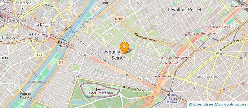 localisation de l'entreprise MONSIEUR DAVID LEVY BENCHETTON à NEUILLY-SUR-SEINE