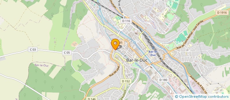localisation de l'entreprise MONSIEUR DAVID LHOYER à BAR-LE-DUC