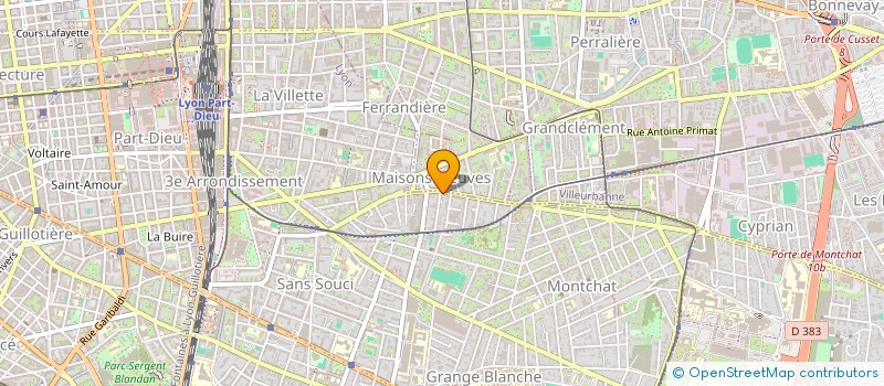 localisation de l'entreprise MONSIEUR DAVID LIM  LYON