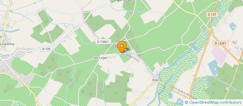 localisation de l'entreprise MONSIEUR DAVID LIMBERGERE  BRAUD-ET-SAINT-LOUIS