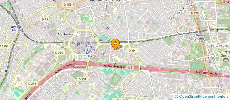 localisation de l'entreprise MONSIEUR DAVID LINGBIMA  NOISY-LE-GRAND