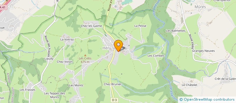 localisation de l'entreprise MONSIEUR DAVID LITTY à HERY-SUR-ALBY