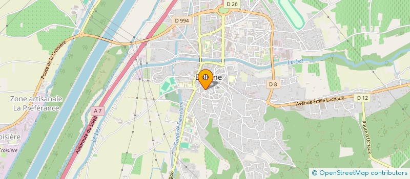 localisation de l'entreprise MONSIEUR DAVID LIZAGA à BOLLENE