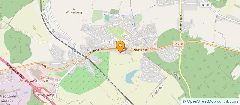 localisation de l'entreprise MONSIEUR DAVID LIZZI  THEDING