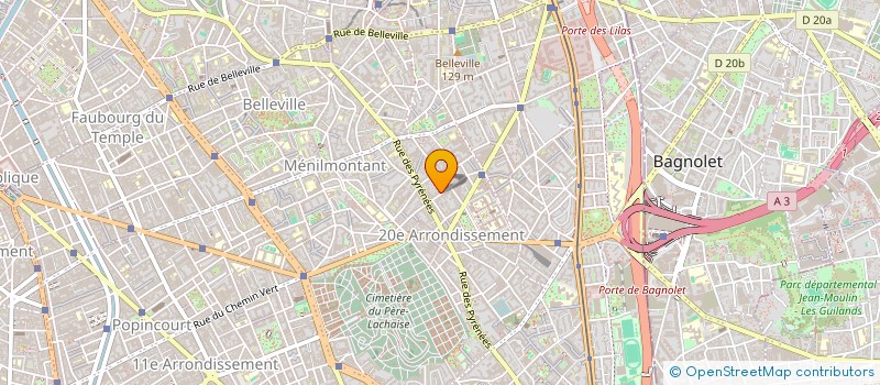 localisation de l'entreprise MONSIEUR DAVID LOIRET  PARIS