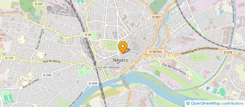 localisation de l'entreprise MONSIEUR DAVID LONG à NEVERS