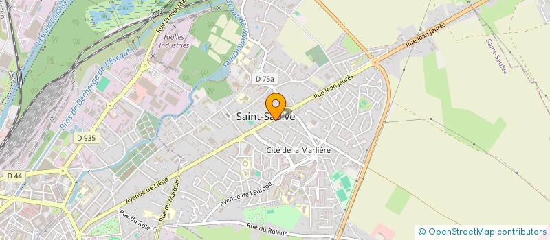 localisation de l'entreprise MONSIEUR DAVID LOPES  SAINT-SAULVE