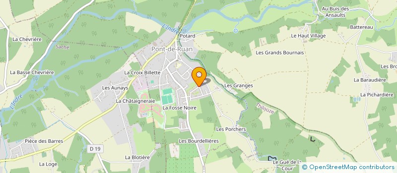 localisation de l'entreprise MONSIEUR DAVID LOPES  PONT-DE-RUAN