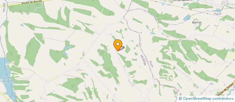 localisation de l'entreprise MONSIEUR DAVID LOPES DA COSTA  LASSEUBE-PROPRE