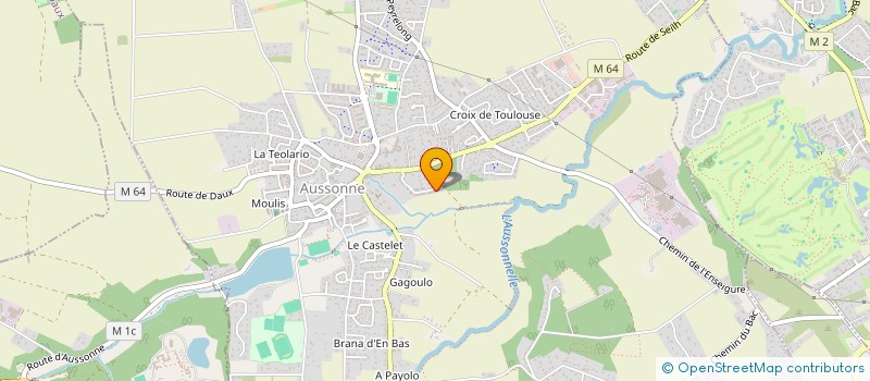 localisation de l'entreprise MONSIEUR DAVID LOPEZ à AUSSONNE