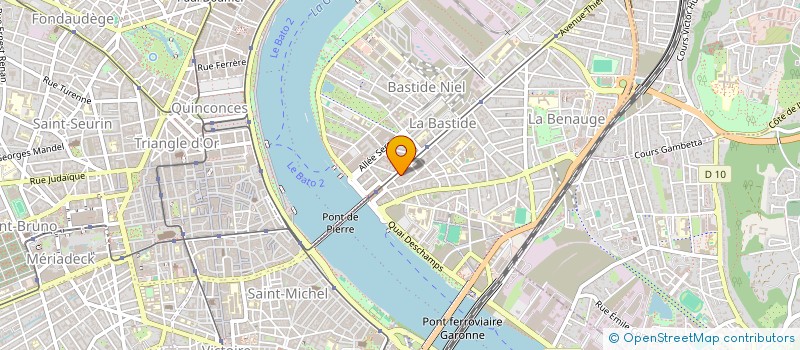 localisation de l'entreprise MONSIEUR DAVID LOQUIER  BORDEAUX