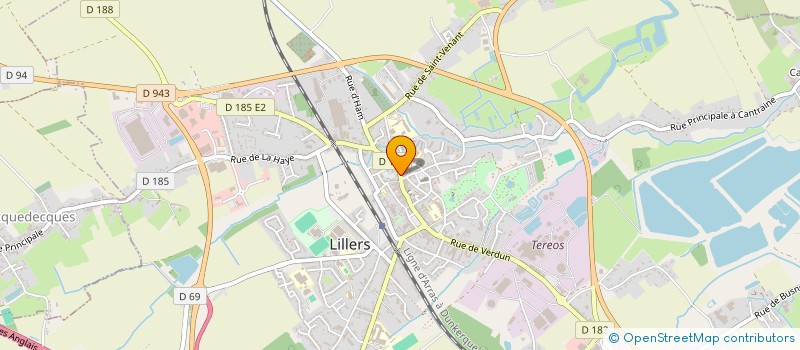 localisation de l'entreprise MONSIEUR DAVID LORIDAN  LILLERS