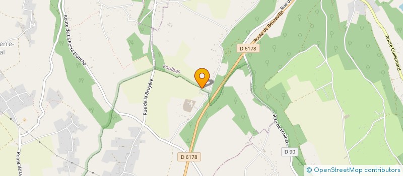 localisation de l'entreprise MONSIEUR DAVID LOTTIN  FOULBEC