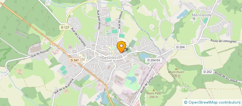 localisation de l'entreprise MONSIEUR DAVID LOUCHEZ  DESVRES