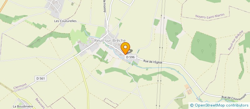 localisation de l'entreprise MONSIEUR DAVID LOUIS à REUIL-SUR-BRECHE