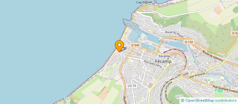 localisation de l'entreprise MONSIEUR DAVID LOUIS JOSEPH DOGUE  FECAMP