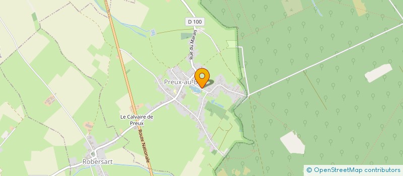 localisation de l'entreprise MONSIEUR DAVID LOZINGUEZ  PREUX-AU-BOIS