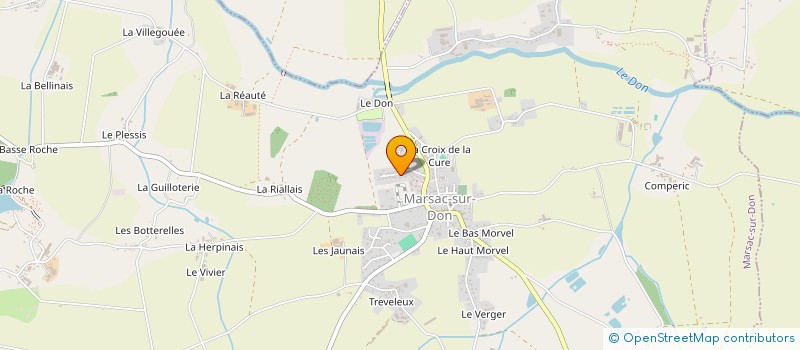 localisation de l'entreprise MONSIEUR DAVID LUCAS  MARSAC-SUR-DON