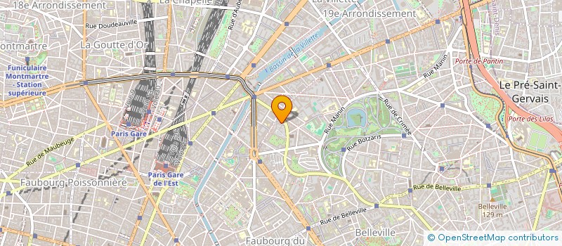 localisation de l'entreprise MONSIEUR DAVID LUCE  PARIS