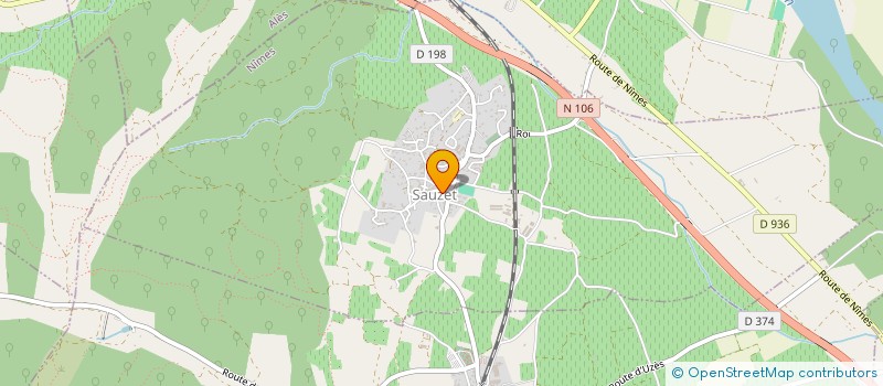 localisation de l'entreprise MONSIEUR DAVID LYCZAK  SAUZET