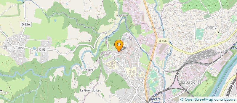 localisation de l'entreprise MONSIEUR DAVID LYLE  GIVORS