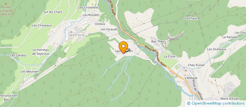 localisation de l'entreprise MONSIEUR DAVID LYNCH  SEYTROUX