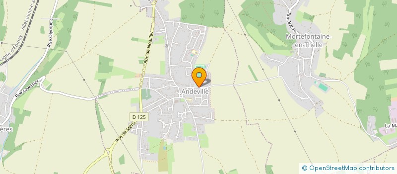 localisation de l'entreprise MONSIEUR DAVID MACABRE  ANDEVILLE