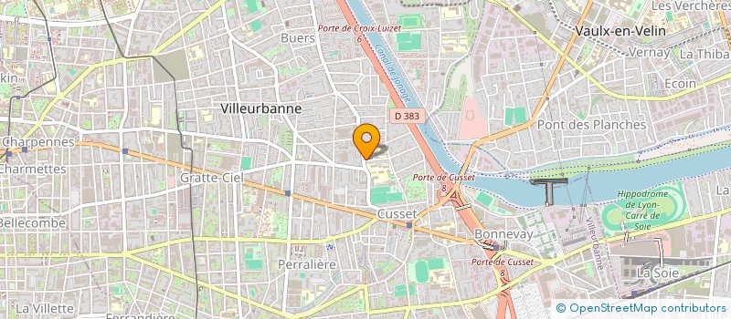 localisation de l'entreprise MONSIEUR DAVID MACEDO  VILLEURBANNE