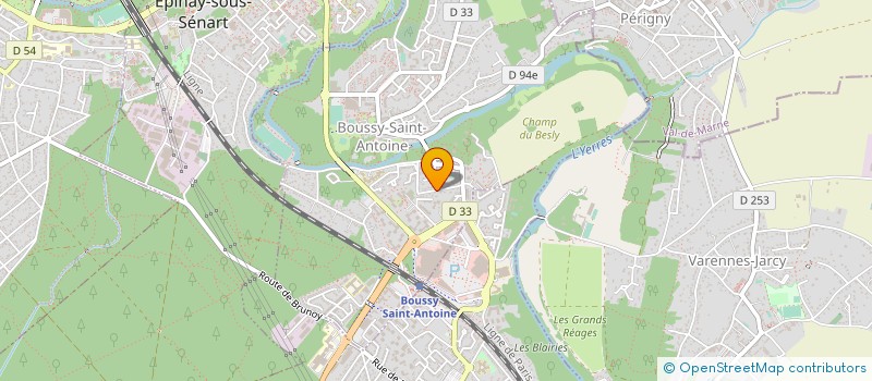 localisation de l'entreprise MONSIEUR DAVID MADAGASCAR  BOUSSY-SAINT-ANTOINE