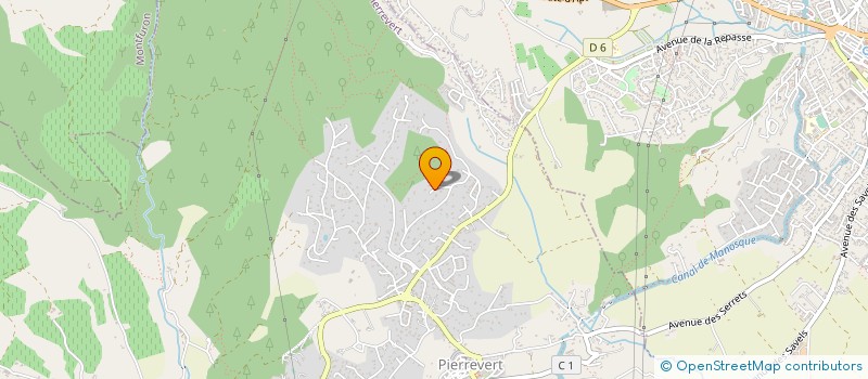 localisation de l'entreprise MONSIEUR DAVID MAGAIN à PIERREVERT