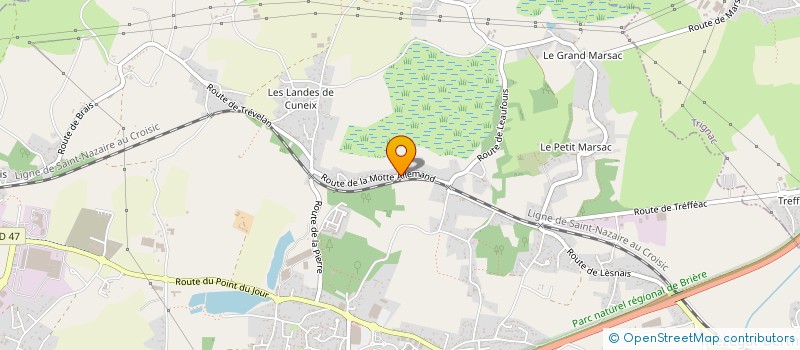 localisation de l'entreprise MONSIEUR DAVID MAGALHAES  SAINT-NAZAIRE