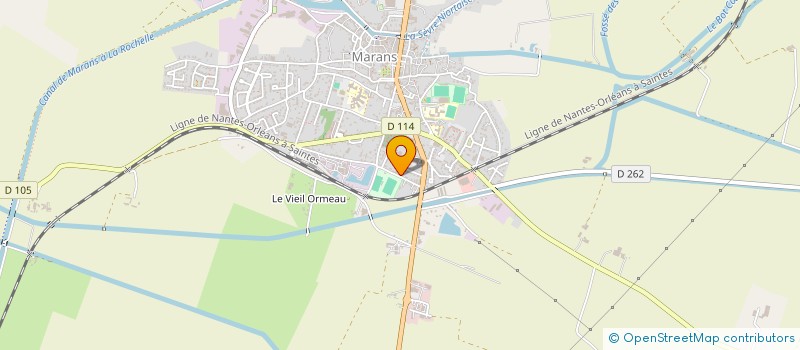 localisation de l'entreprise MONSIEUR DAVID MAGGIO  MARANS