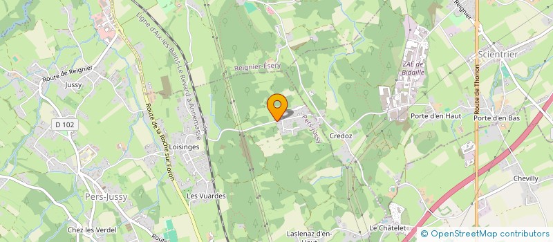 localisation de l'entreprise MONSIEUR DAVID MAGLIOCCO  SCIENTRIER