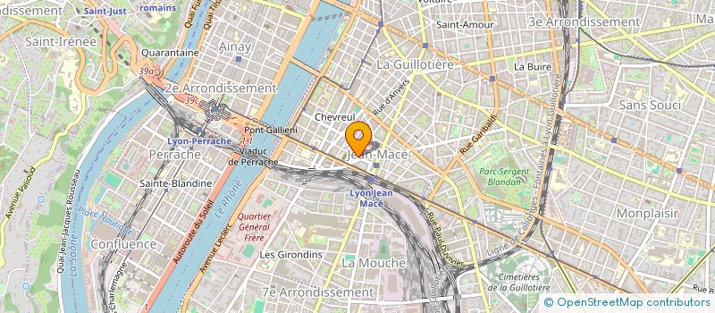 localisation de l'entreprise MONSIEUR DAVID MAGNIEN  LYON