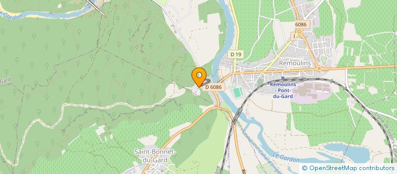 localisation de l'entreprise MONSIEUR DAVID MAHIEU  REMOULINS