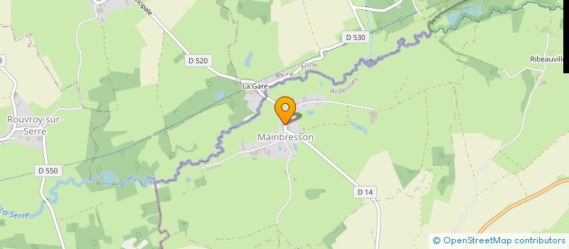 localisation de l'entreprise MONSIEUR DAVID MAHY  ROCQUIGNY