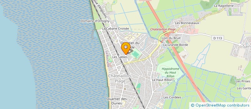 localisation de l'entreprise MONSIEUR DAVID MAILLARD à CHATELAILLON-PLAGE