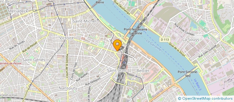 localisation de l'entreprise MONSIEUR DAVID MAILLOT  BORDEAUX